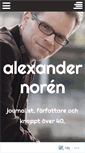 Mobile Screenshot of alexandernoren.se